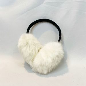 Earmuffs White Real Fur ❄️